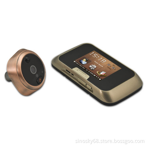 Digital Peephole Viewer Door Camera Night Vision, Photos / Video / Doorbell / Motion Detector